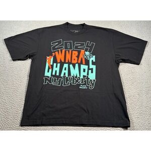 Playa Society Shirt‎ Adult XL New York Liberty 2024 WNBA Champions Basketball